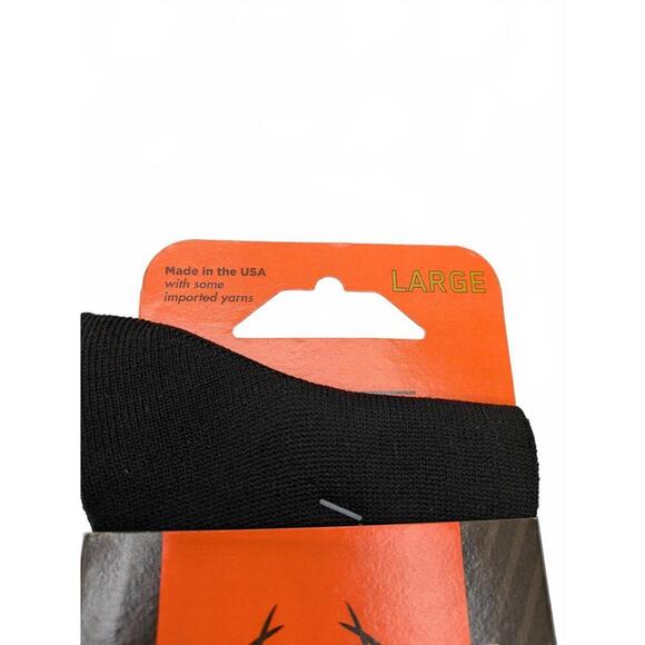 Realtree Men's Large Boot Liner Socks - Black - Picture 2 of 4